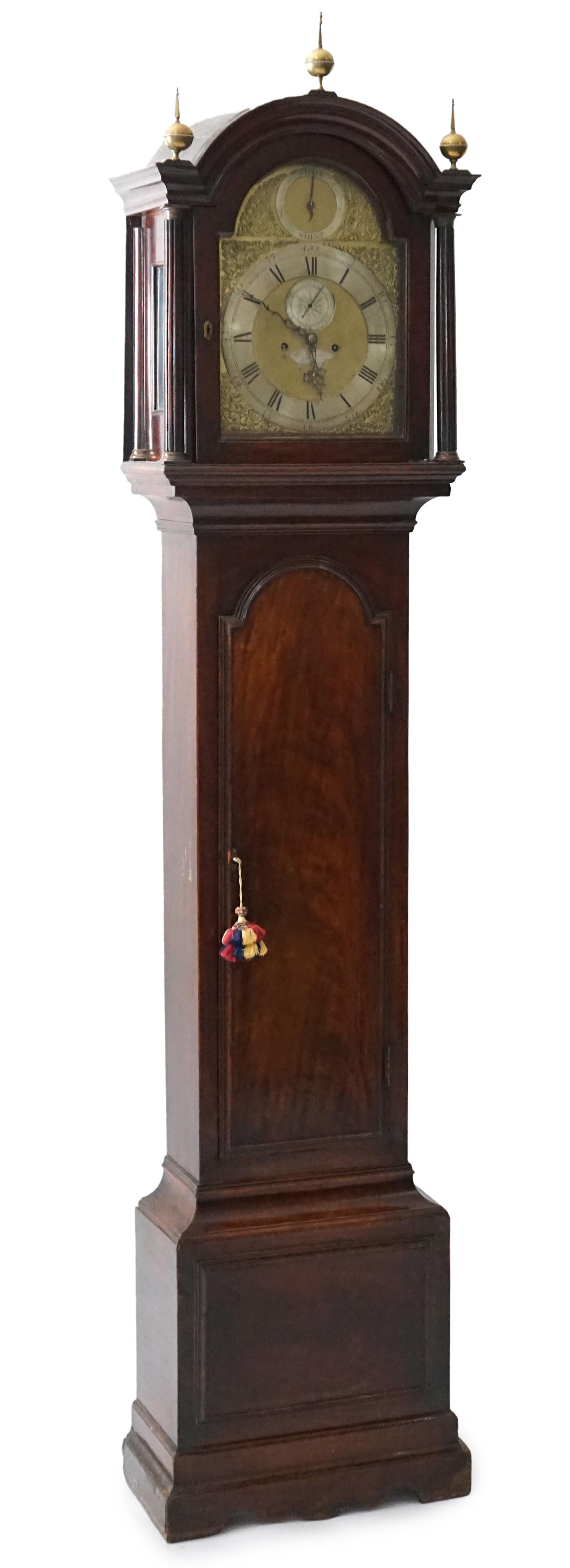 Thomas Garner of London, a George III mahogany eight day longcase clock